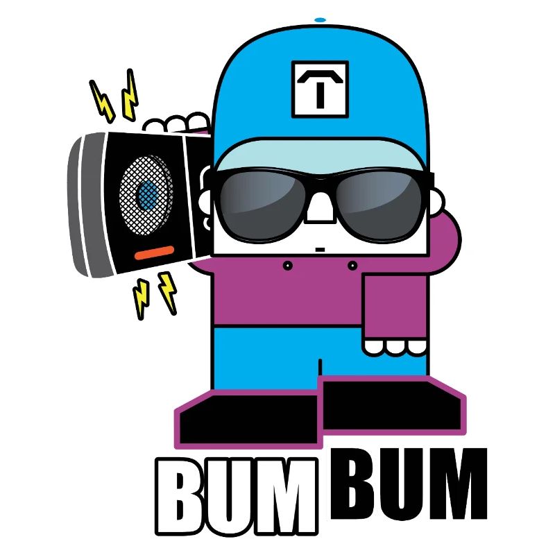 BoomBox Buddy Retro Tee