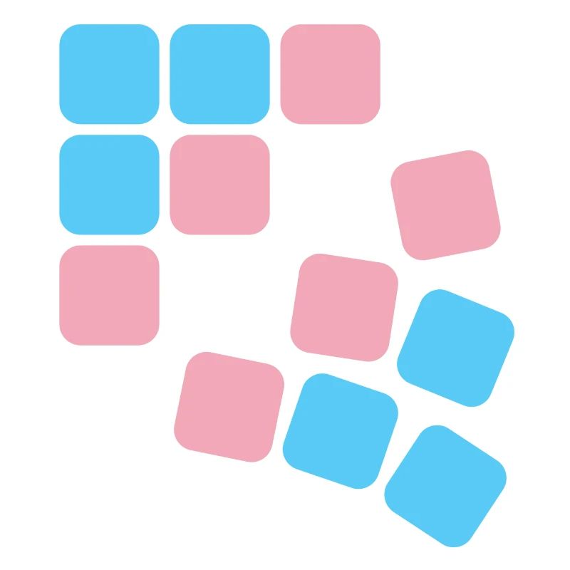 Transgender Pride Quadratfeld