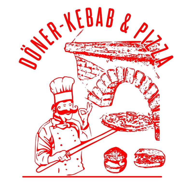 Doener Kebab Pizza