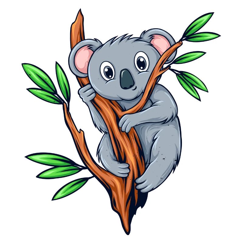 Koalabär Koala Bambus
