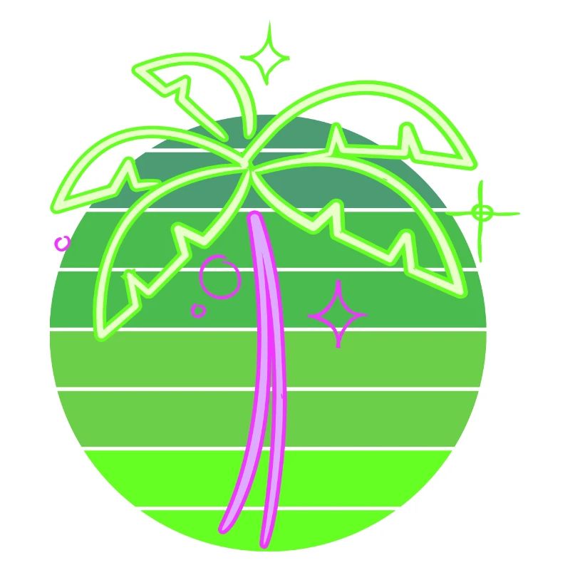 Neonpalme