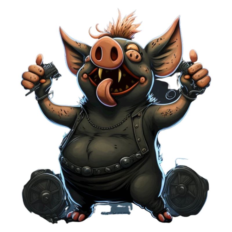 Schaukelschwein
