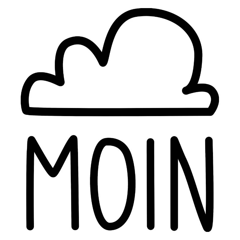 Moin mit Wolke