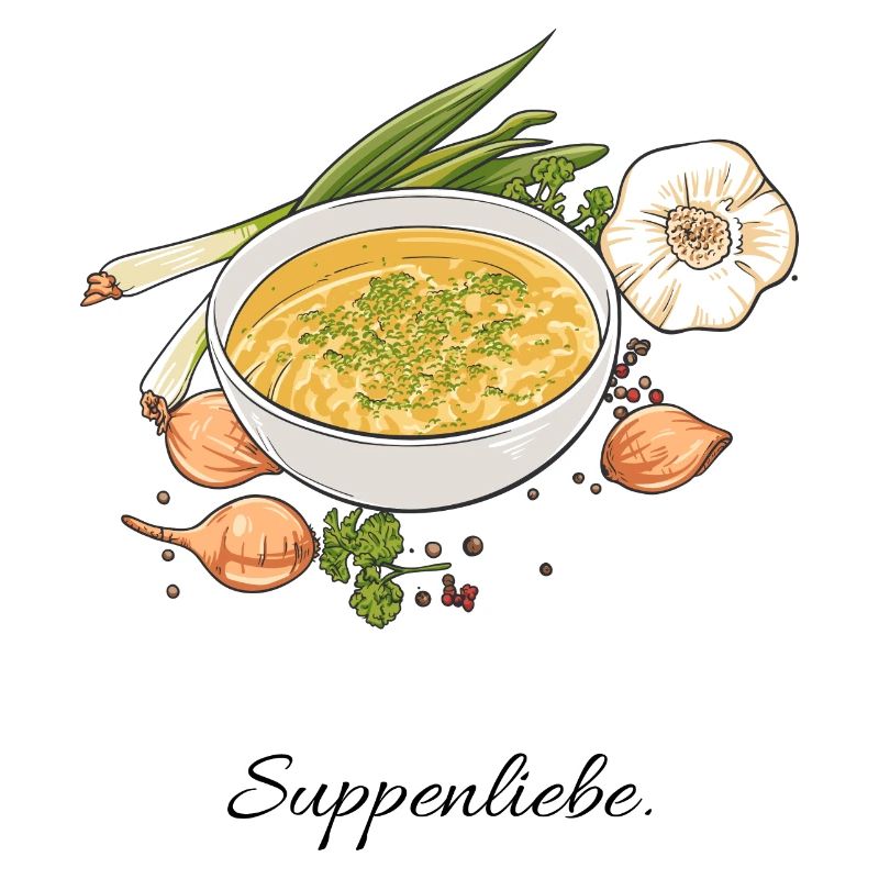 Suppenliebe // Illustration
