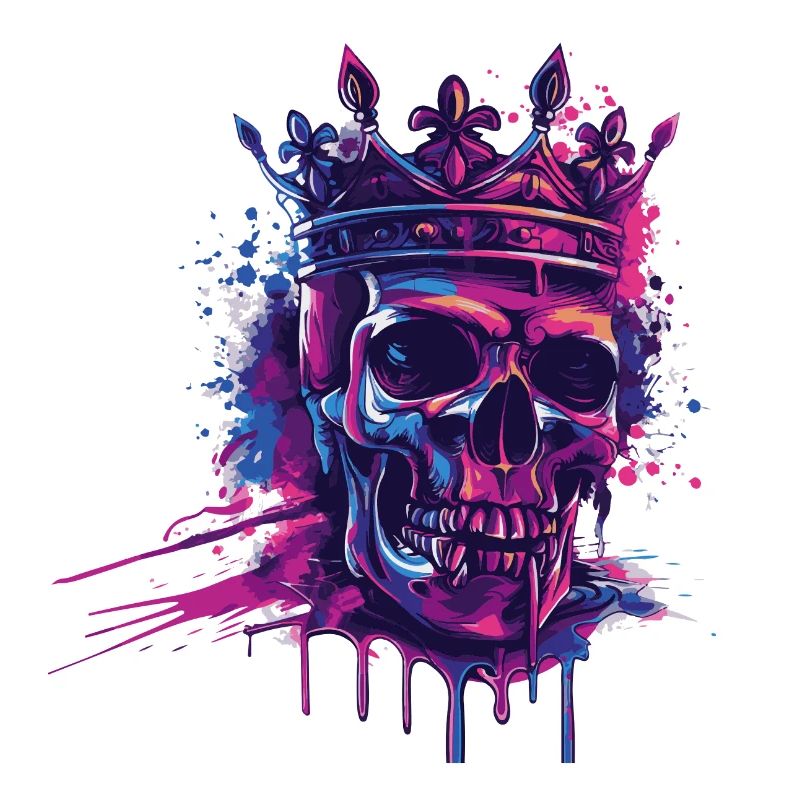 König Totenkopf Krone