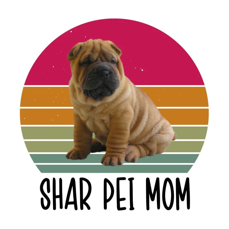 Shar Pei Mom