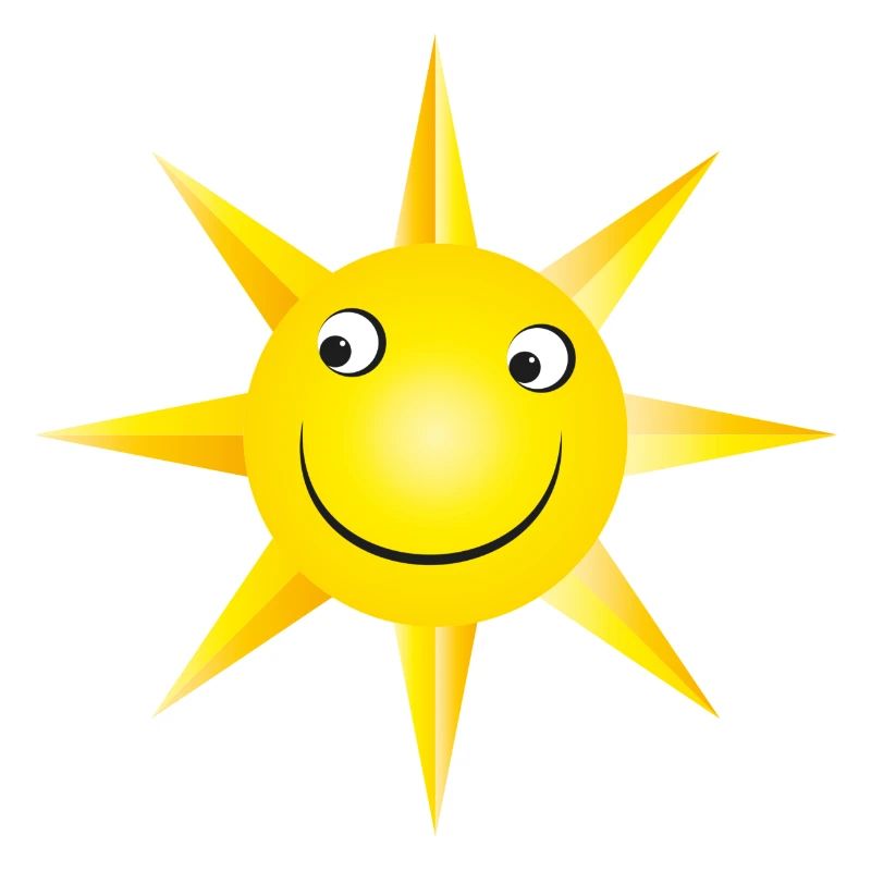 lustige Sonne