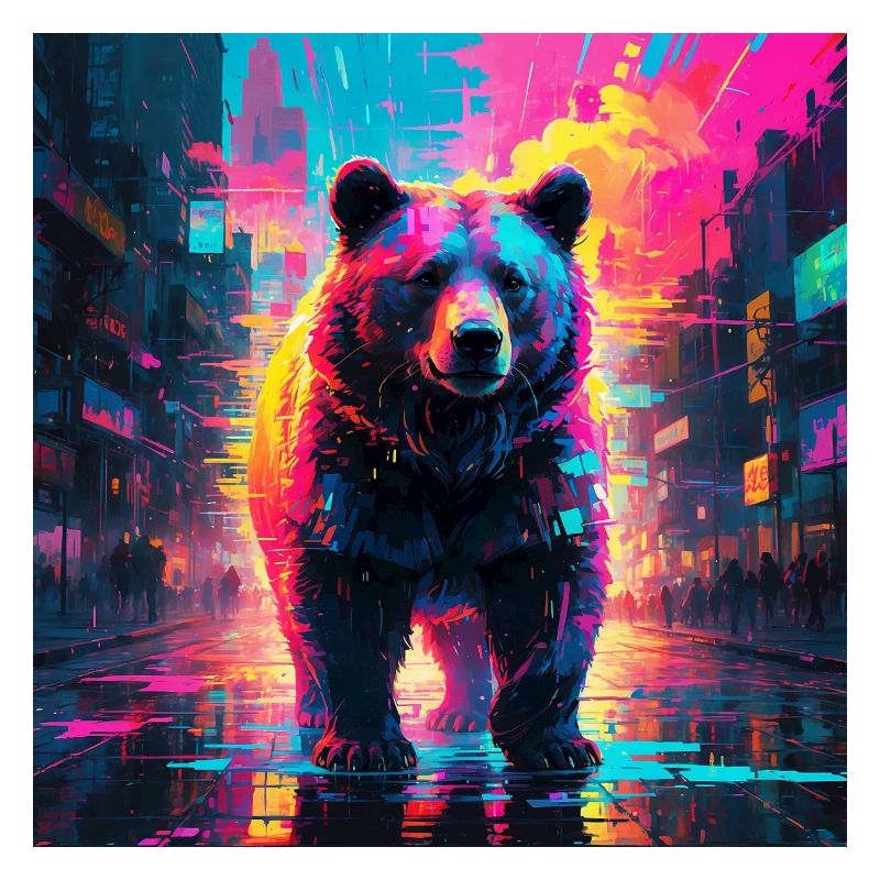 Neon Bär