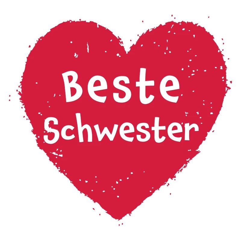 Beste Schwester Herz