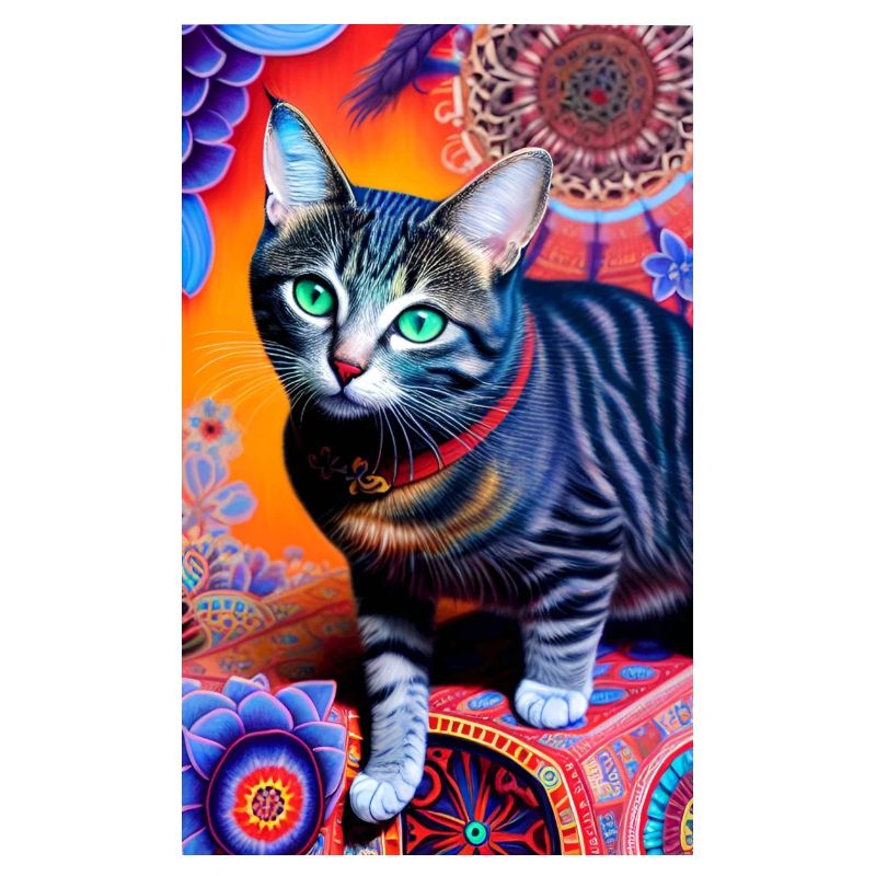Wunderbare kurzhaarige Hauskatze