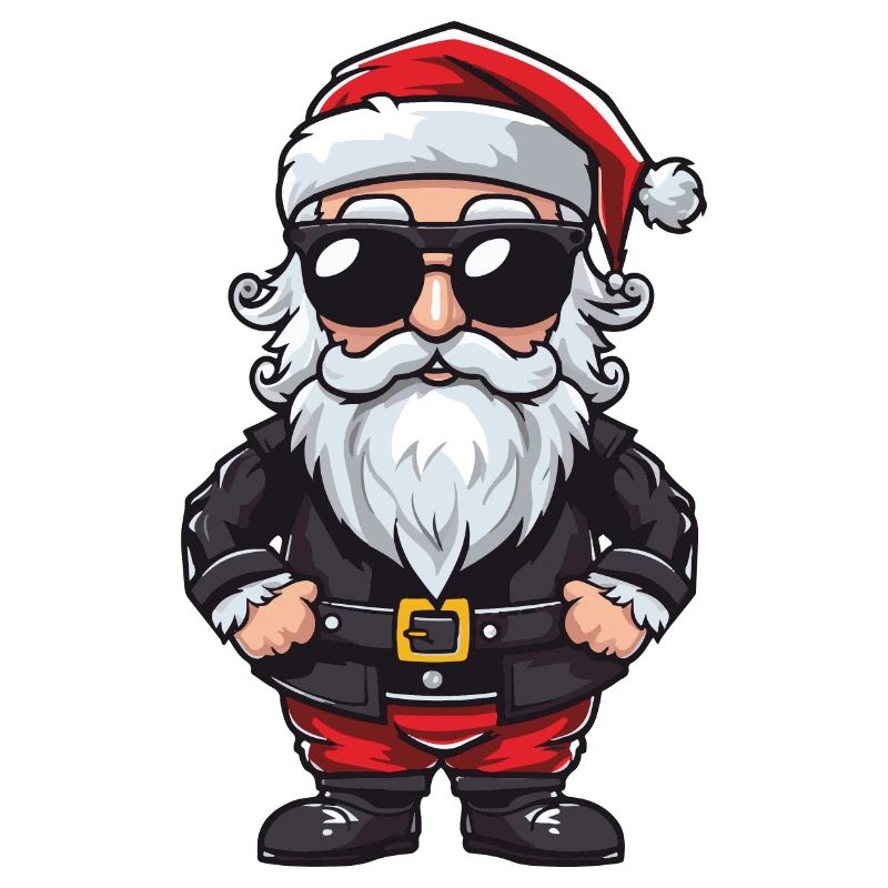 Santa Weihnachtsmann Comic