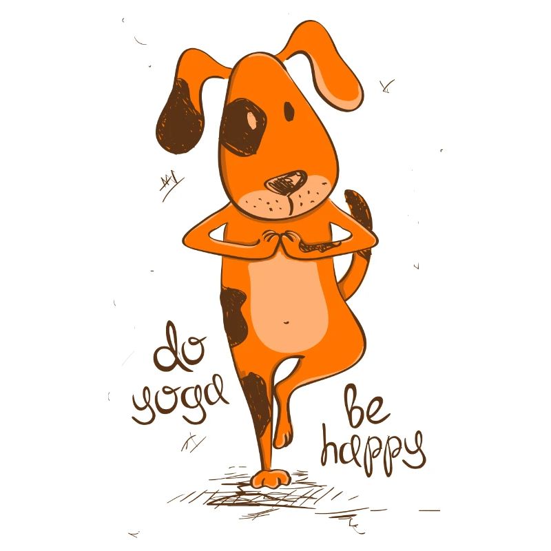 yoga dog