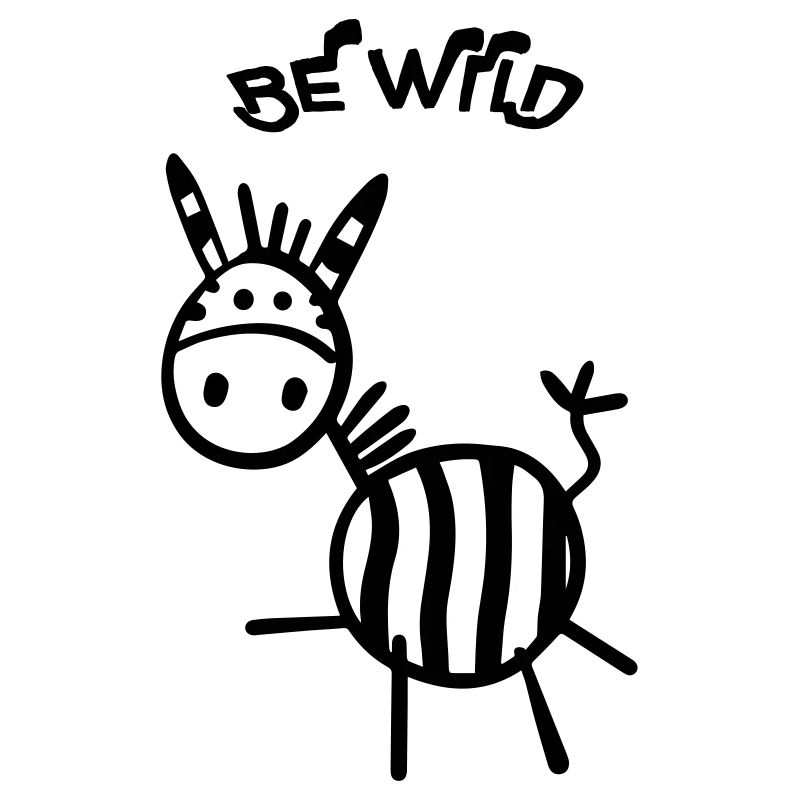 Be Wild Zebra
