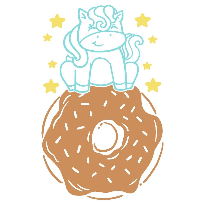 Donut und Einhorn