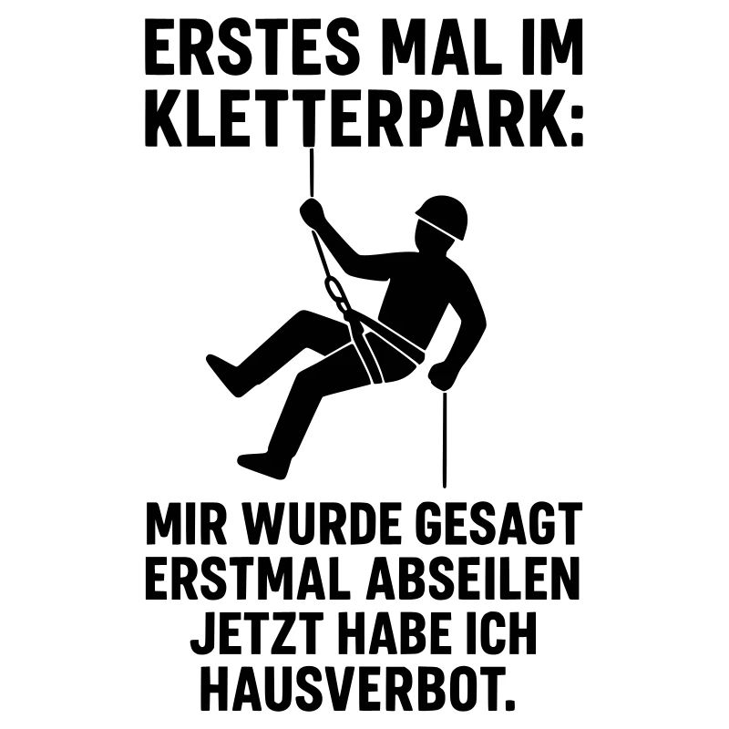 abseilen kletterpark