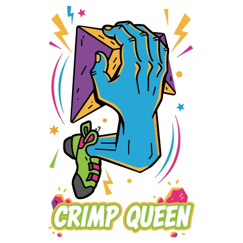 Crimp Queen Kletter-Boulder-Spaß