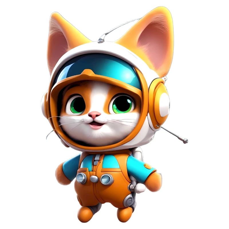 Astronaut Kätzchen