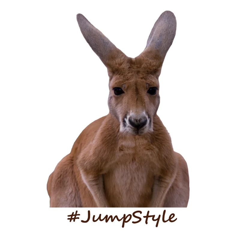 Kangoroo con Text Jumpstyle
