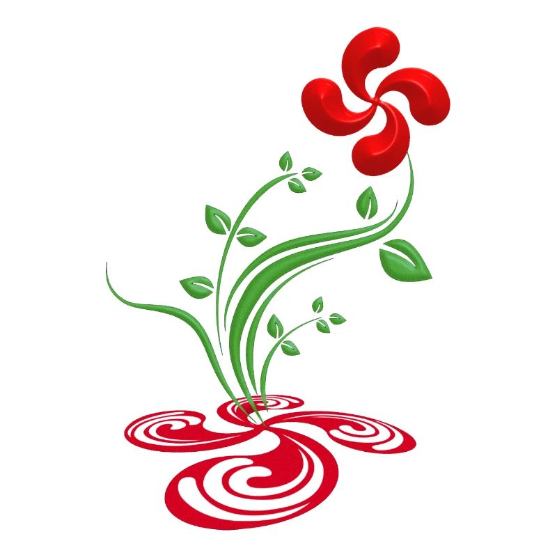 Blume des Baskenlandes