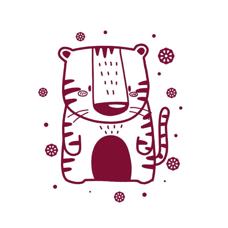 lustiger kleiner Tiger