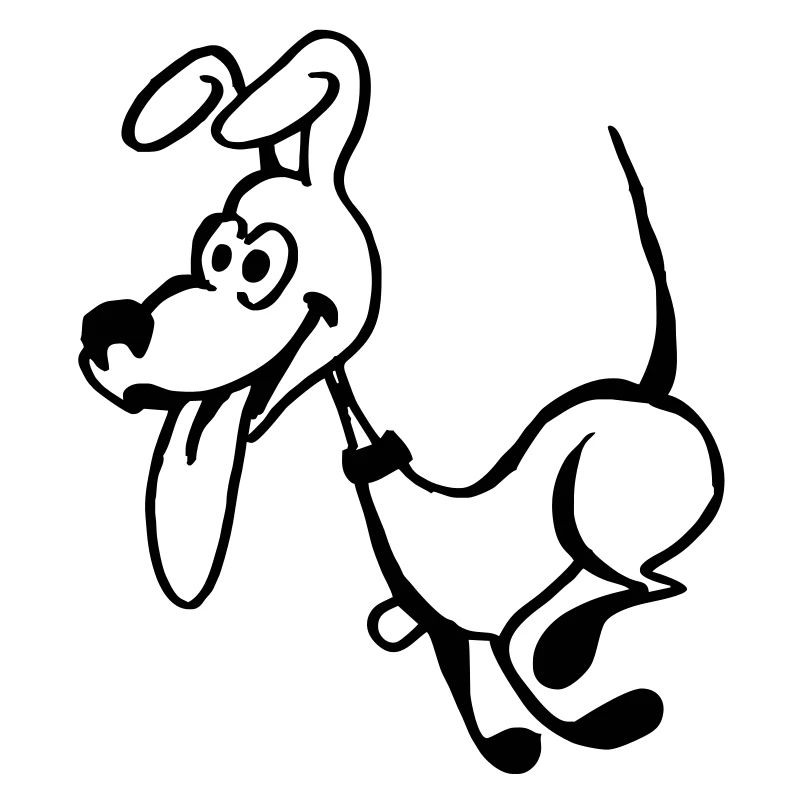Verrückter Hund