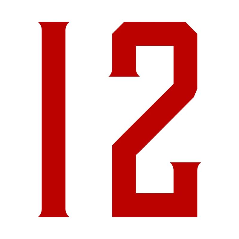 12 Zahl symbol