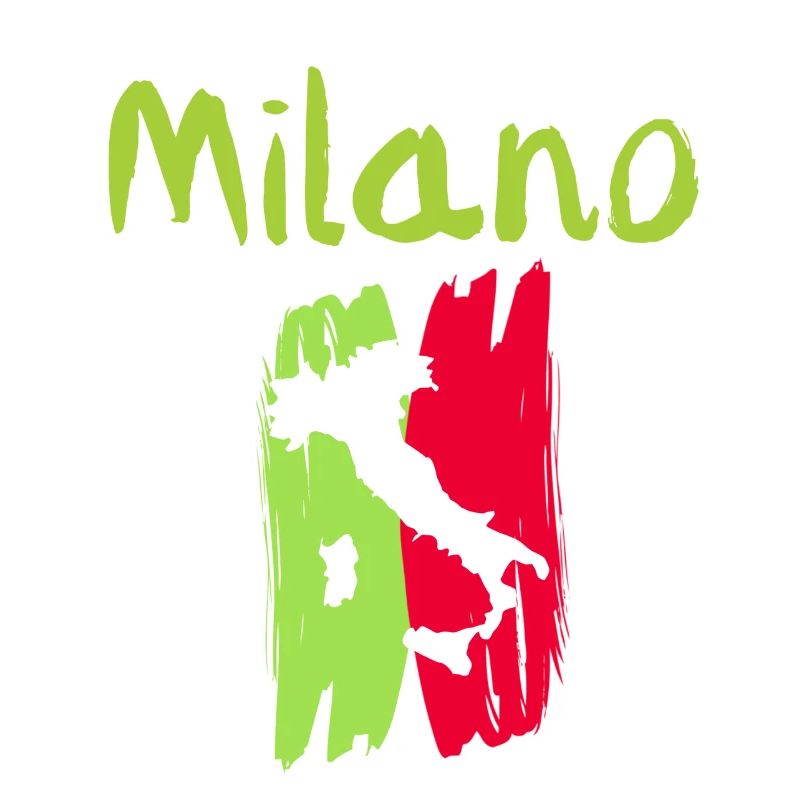 Klassisk Milano souvenir