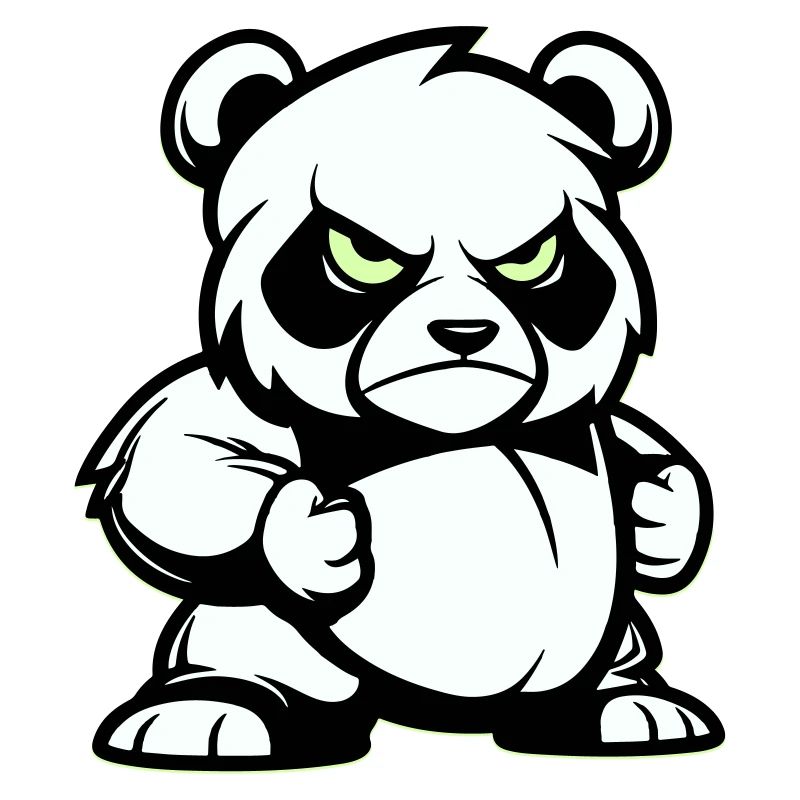 pandabär comic
