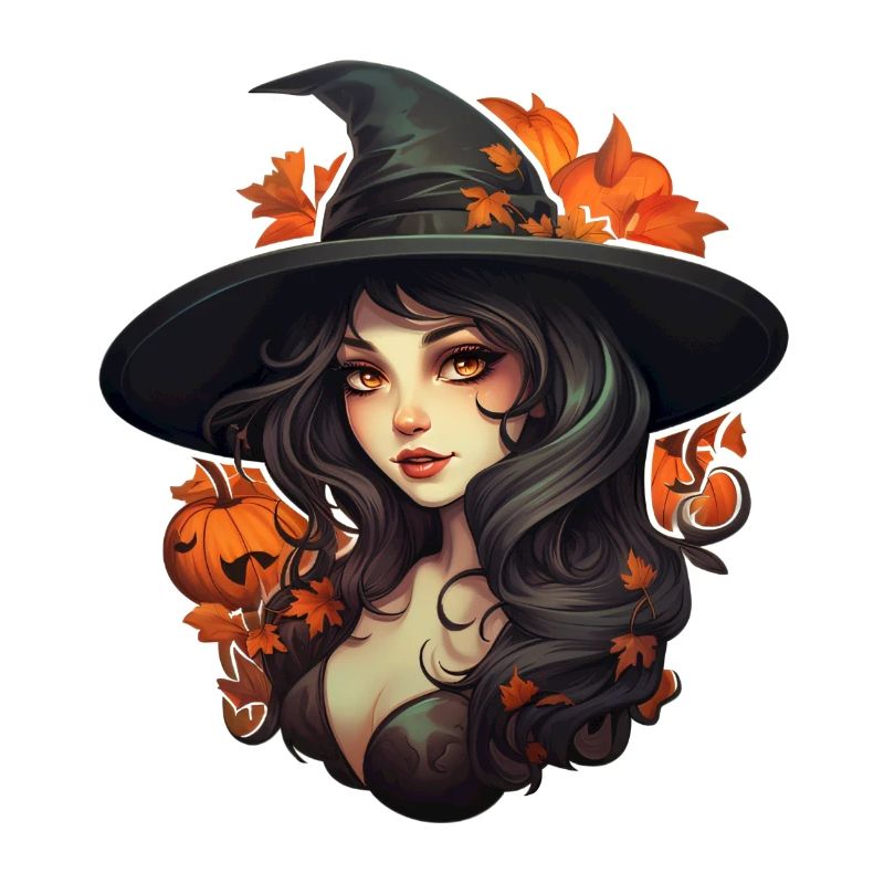Halloween Hexe 8