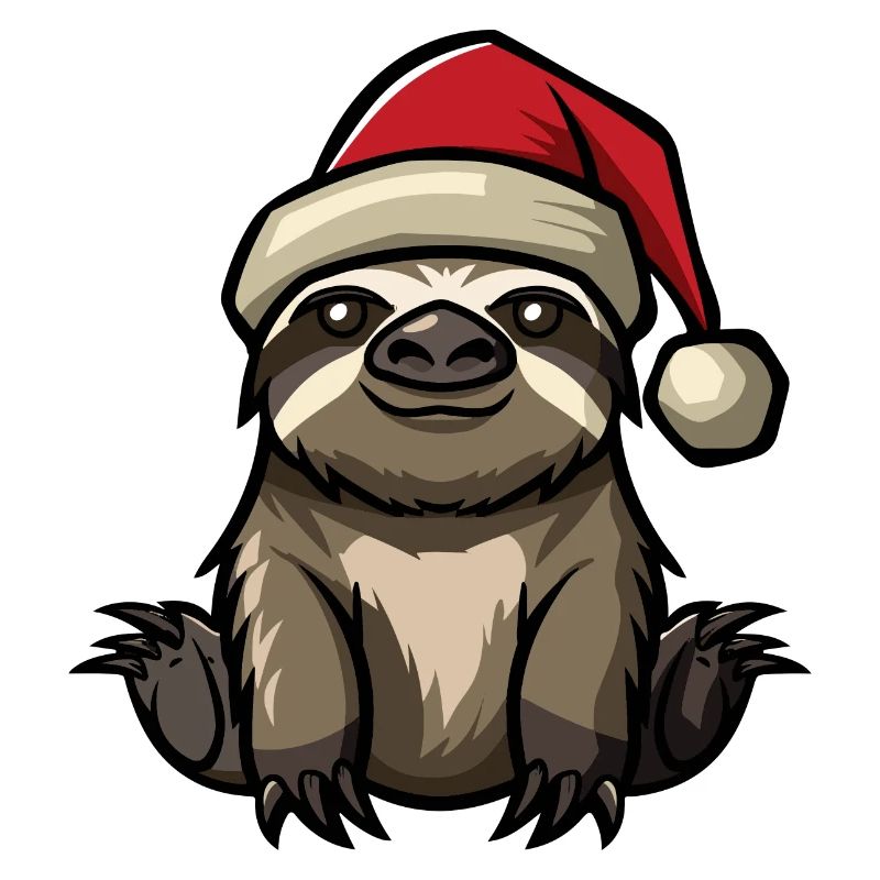 Faultier Weihnachten