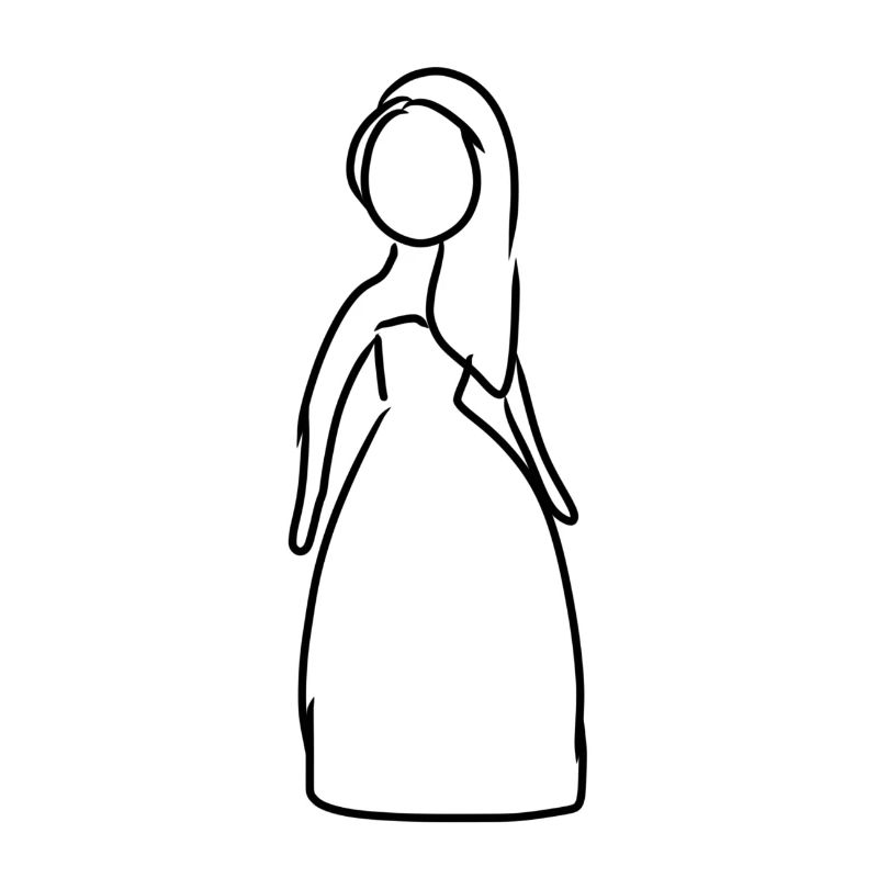 Frau Kleid Mensch