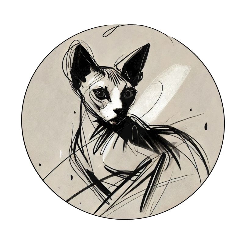 Sphynxporträt Kira
