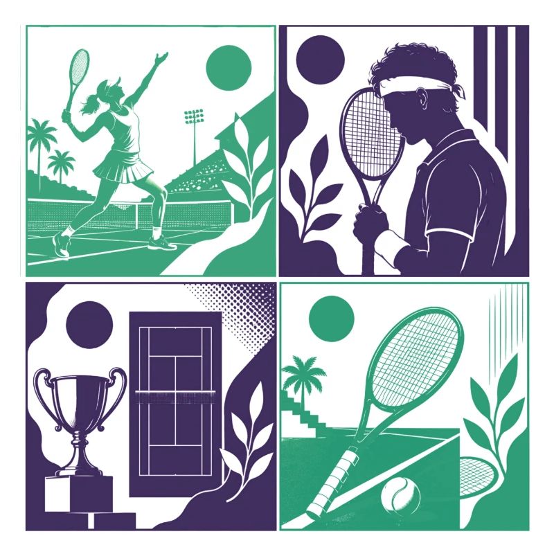 TENNISWELT – wb KI generiert