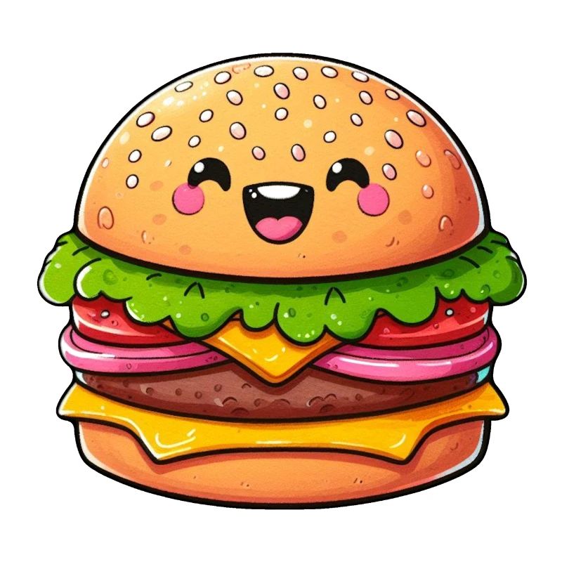 Kawaii Burger Genuss