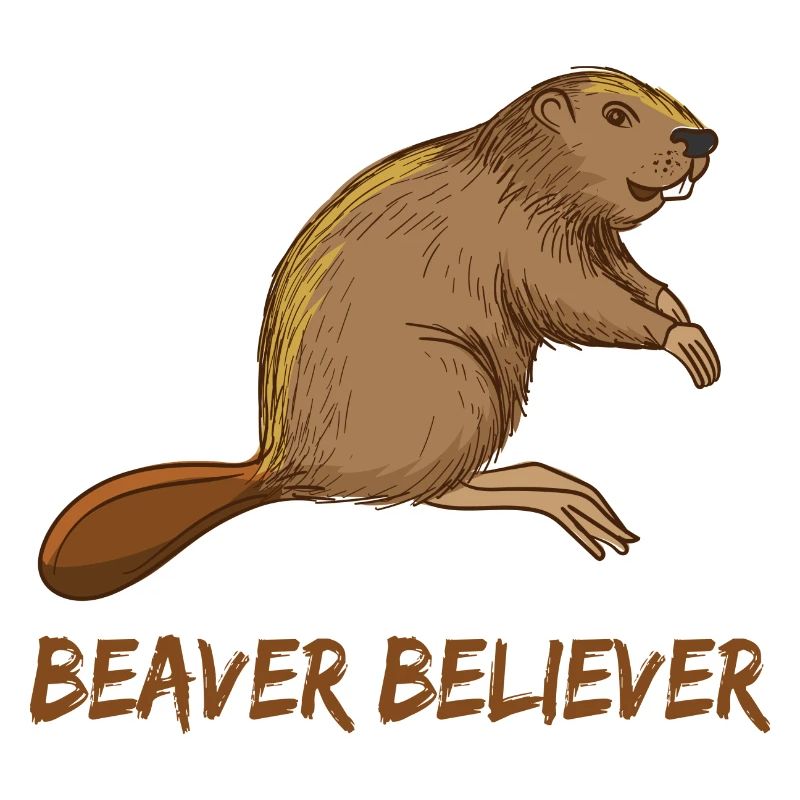 Niedlicher Biber
