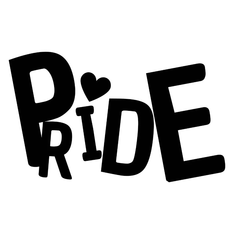 Pride Schriftzug