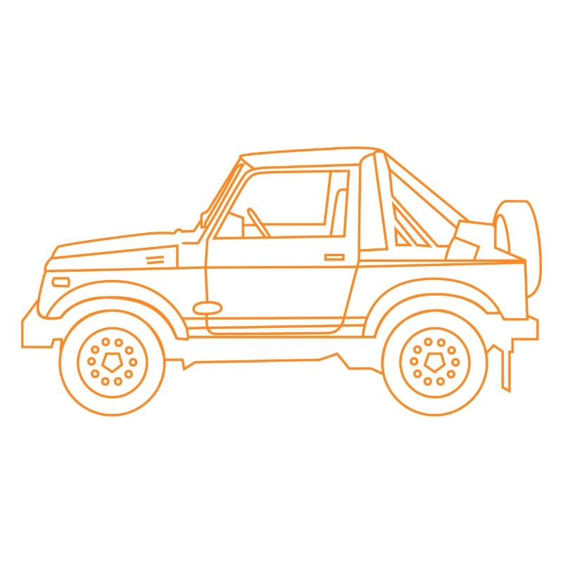 Orange 4X4