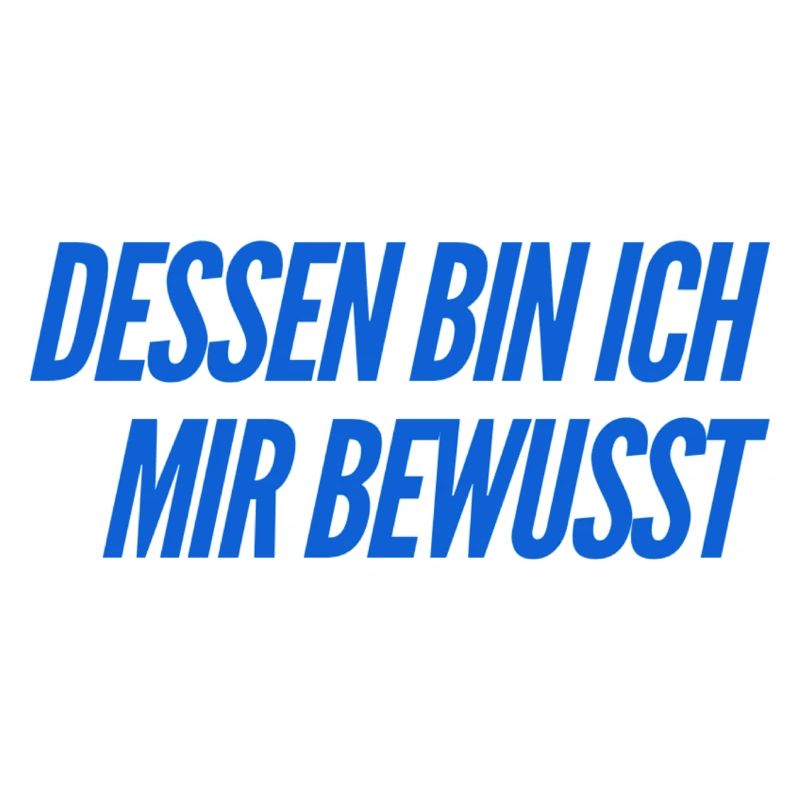 Bewusstsein ist alles