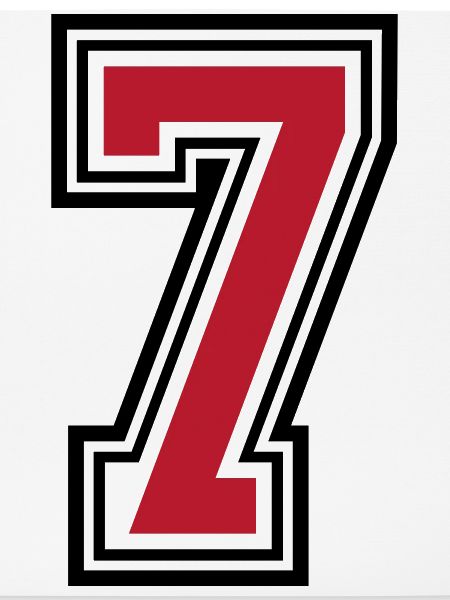 7 Zahl symbol