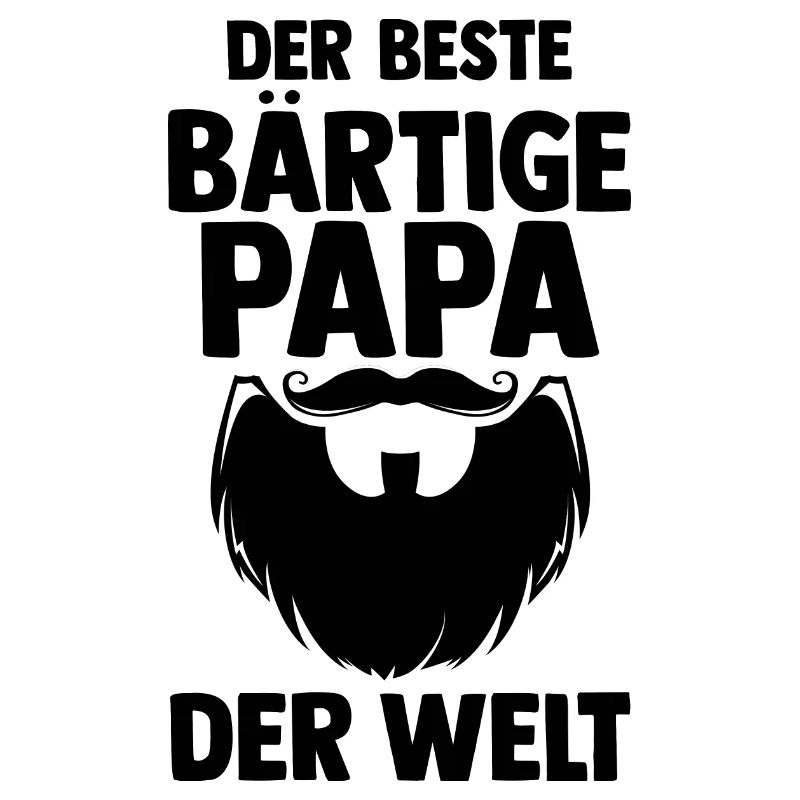 Vater Bartträger Bart Bärtiger Papa