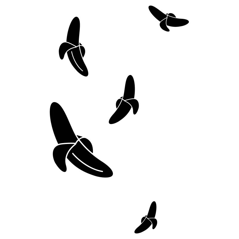 Flying bananas