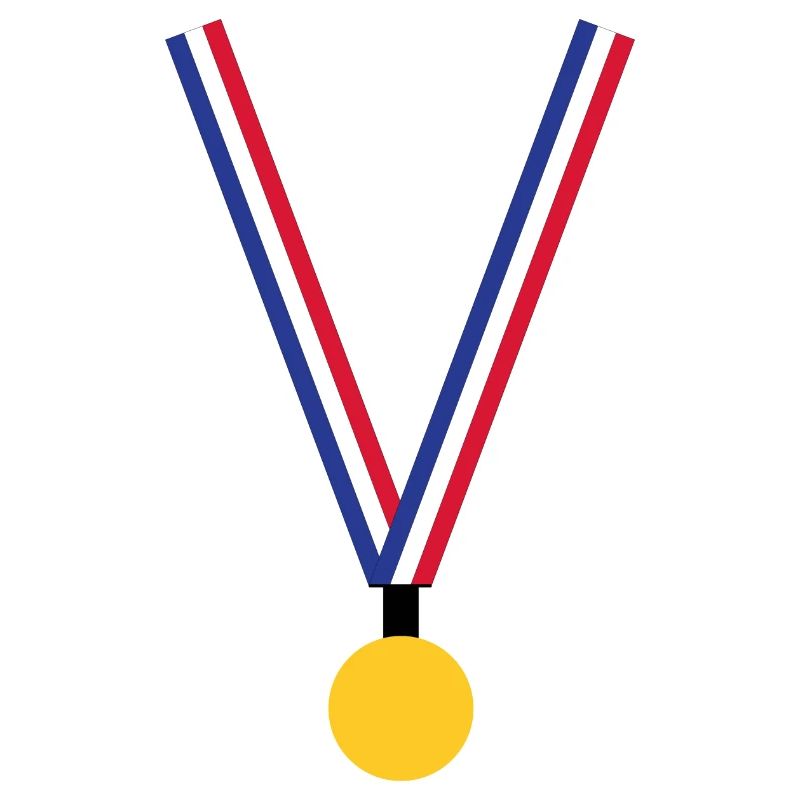 Goldmedaille - Frankreich
