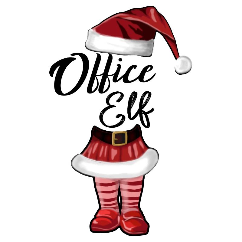 Office Elf – Lustiges Weihnachtsdesign