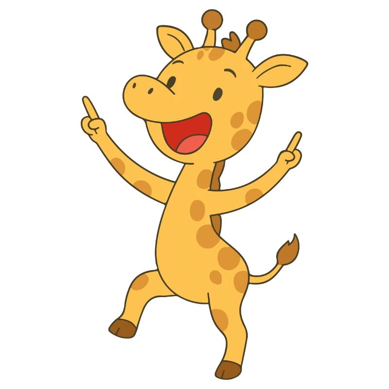 Gute-Laune-Giraffe
