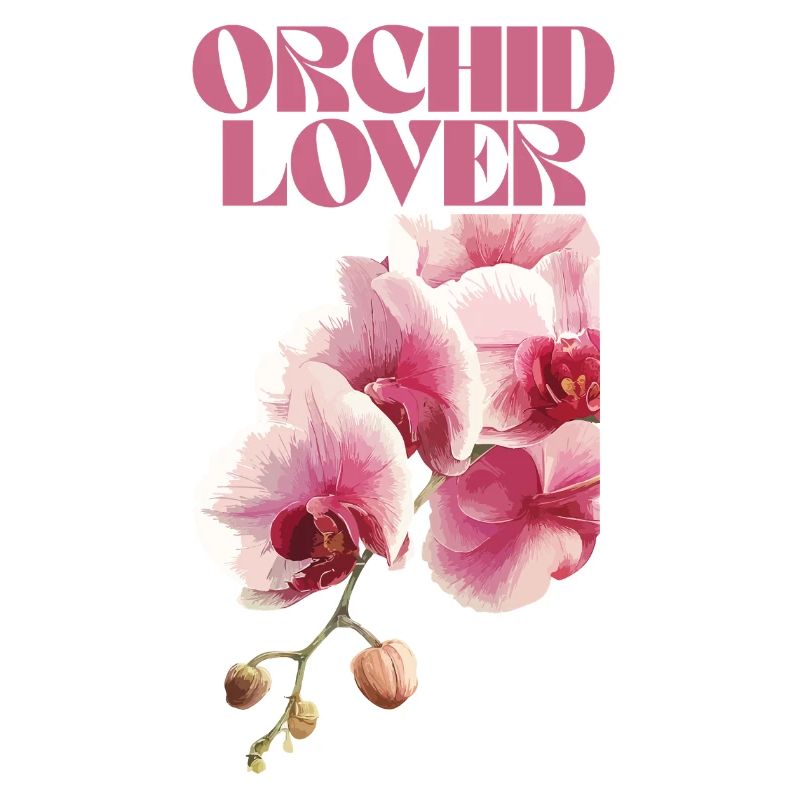 Orchideenliebhaber Botanische Illustration