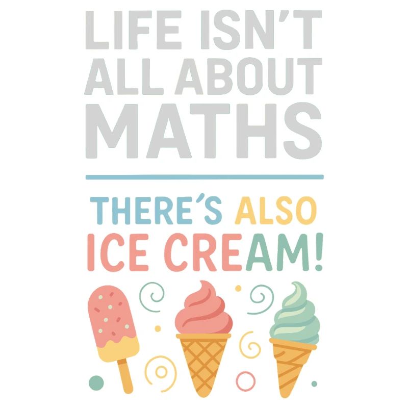 Life isn't just math There are also