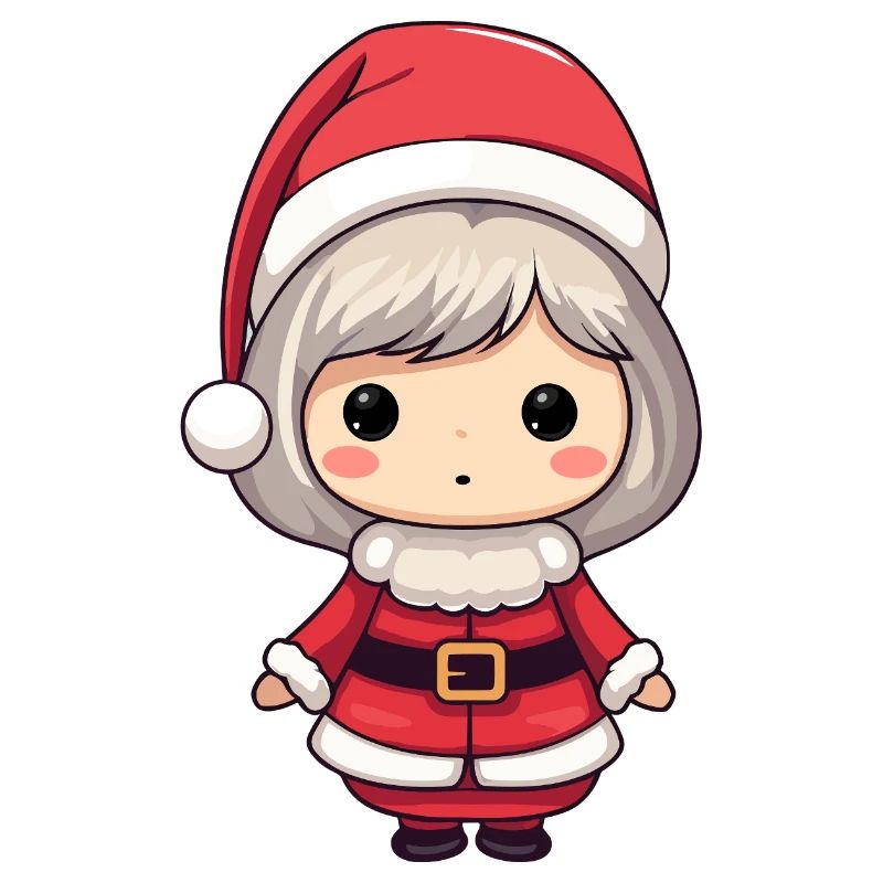 Chibi Santa Mädchen
