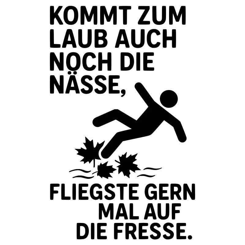 laub nässe herbst spruch