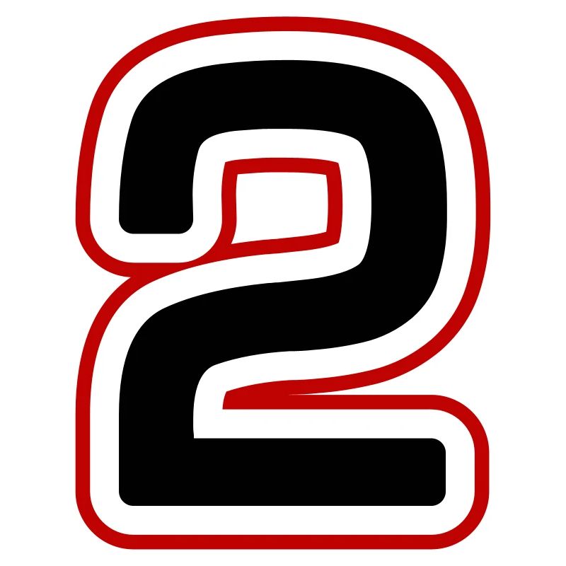 2 Zahl symbol