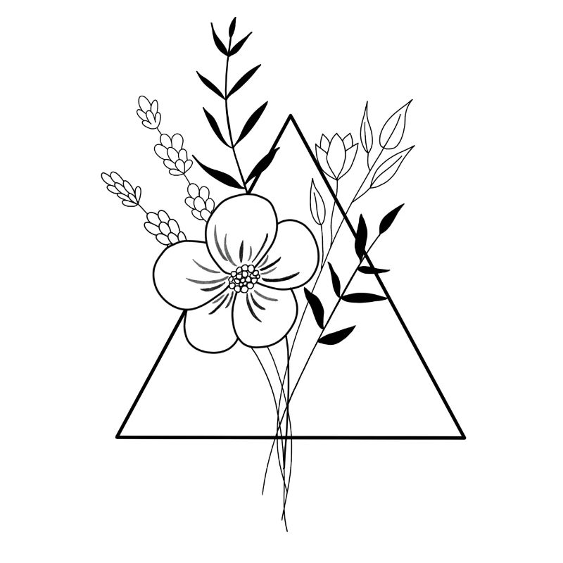 Flower Triangle